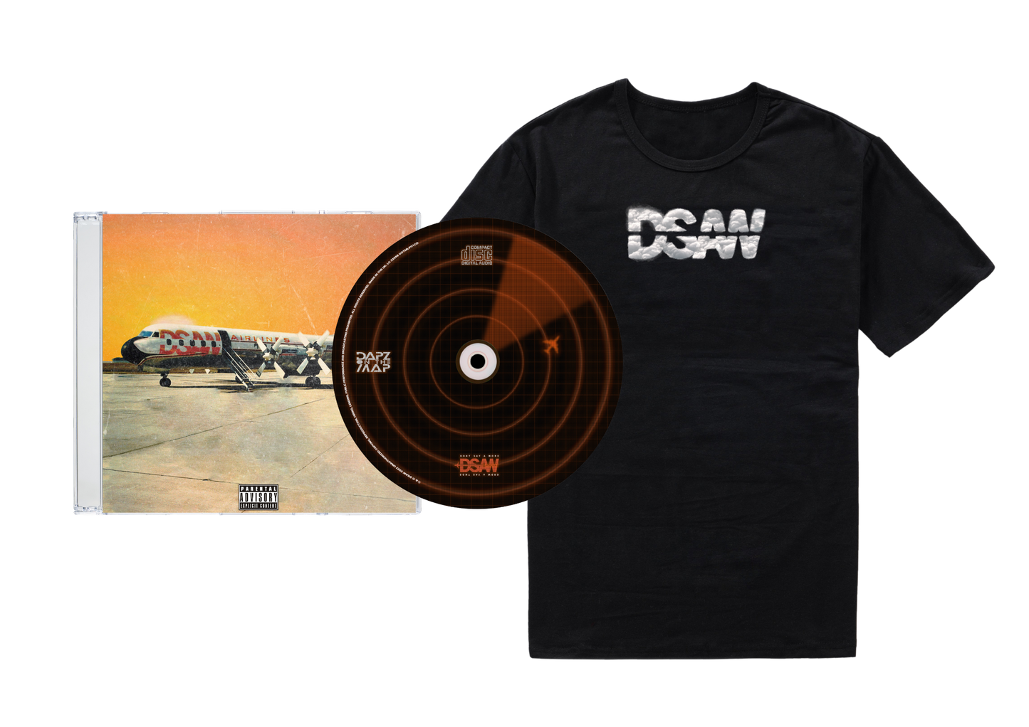 Landed: CD Album & T-Shirt Bundle #4