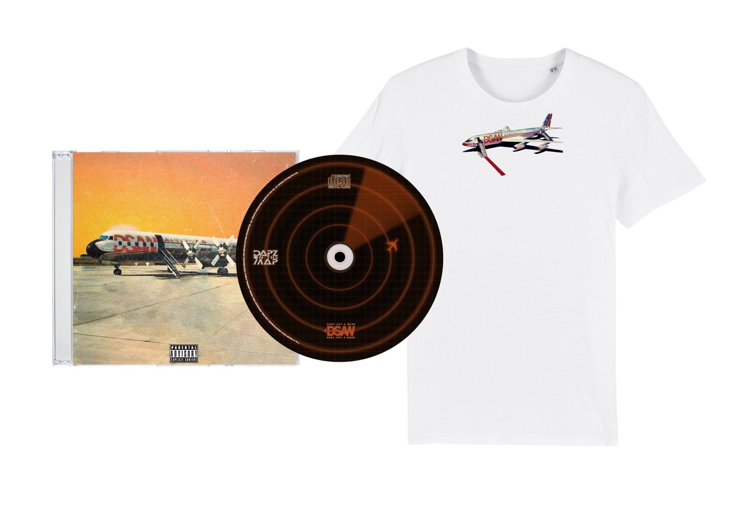 Landed: CD Album & T-Shirt Bundle #7