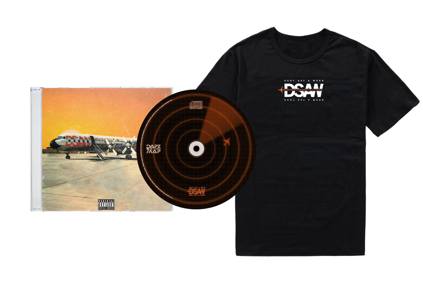 Landed: CD Album & T-Shirt Bundle #2