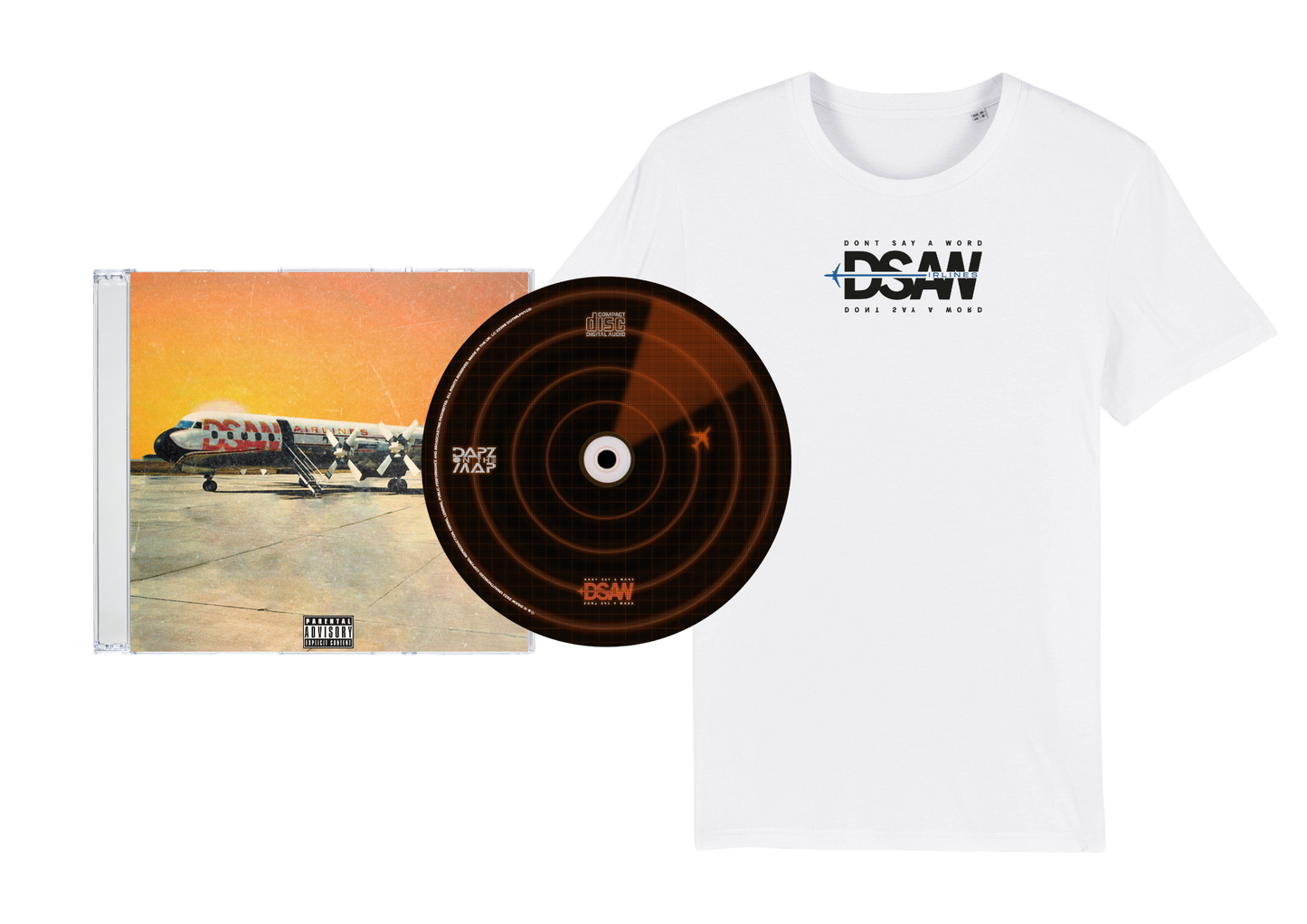 Landed: CD Album & T-Shirt Bundle #3