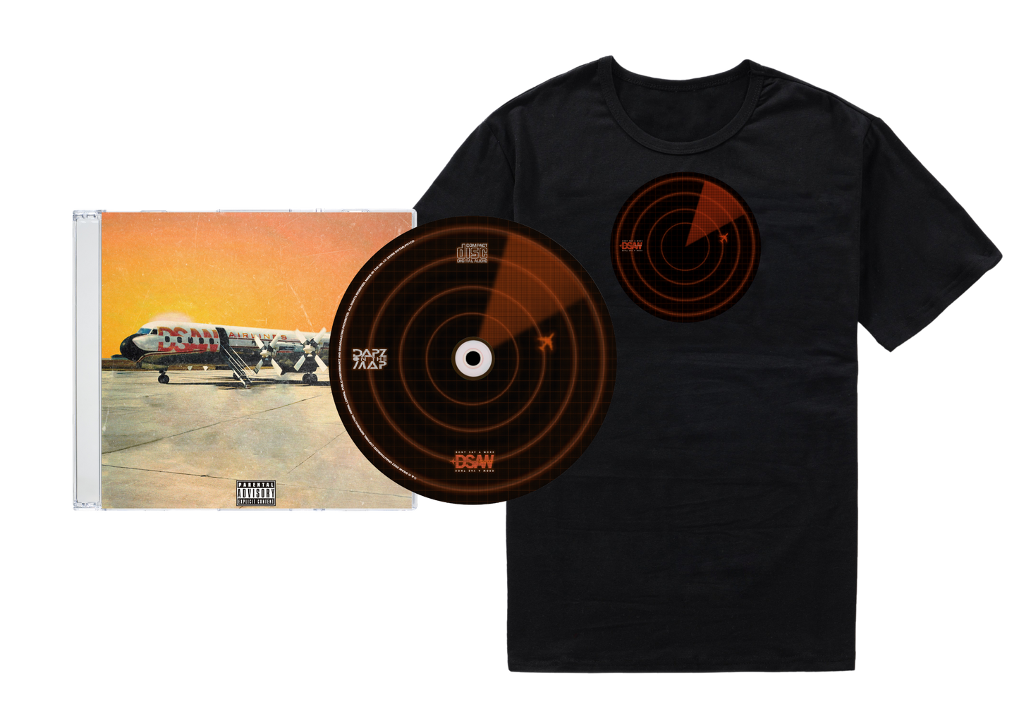 Landed: CD Album & T-Shirt Bundle #6