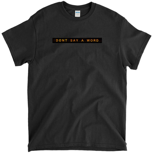 DSAW Departure Board T-Shirt (Black/White)