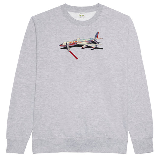 Landed Plane Long Sleeve Crew Neck