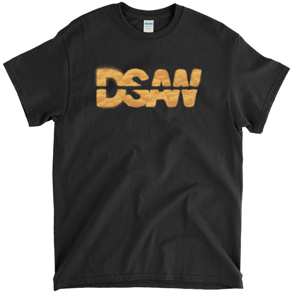 DSAW Sunset Clouds T-Shirt (Black/White)