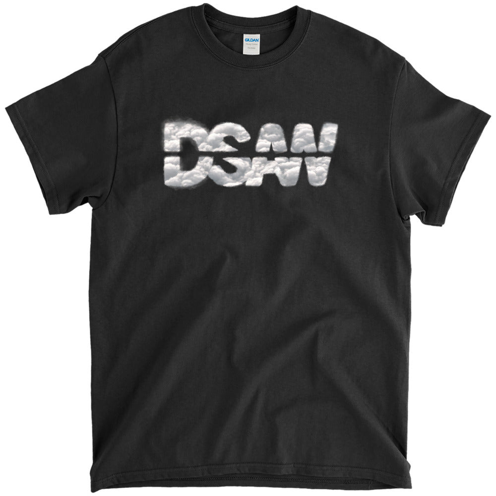 DSAW Overcast Clouds T-Shirt (Black)